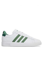 Adidas Sneakersy Grand Court 2.0 ID2952 Biały. Białe buty sportowe casual Adidas, bez wzorów, ze skóry, bez zapięcia. Za 379.99 zł.