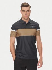 BOSS Polo Paddy The Open 25 50548813 Czarny Regular Fit. Czarne koszulki polo Boss, m, bez wzorów, z syntetyku, bez kołnierzyka, bez ramiączek. Za 599.99 zł.