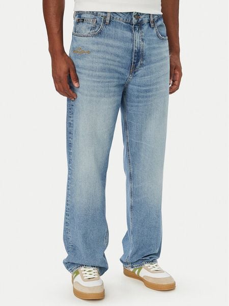 Guess Jeans Jeansy M6BAB3 D1873 Niebieski jasny Regular Fit. Niebieskie jeansy Guess Jeans, m. Za 599.99 zł.
