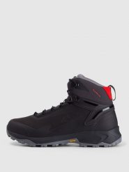 4F Wysokie buty trekkingowe ICE CRACKER z izolacją Primaloft męskie - czarne 40. Czarne buty trekkingowe 4F, na zimę, bez wzorów, z nylonu, przed kolano, bez zapięcia. Za 549.99 zł.