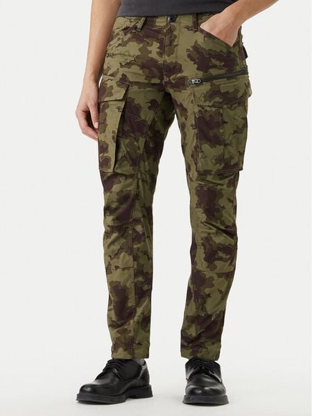G-Star Raw Spodnie materiałowe Rovic D02190-D553 Zielony Regular Fit. Zielone spodnie materiałowe G-Star, m, bez wzorów, z bawełny, retro. Za 391.99 zł.