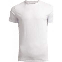 T-shirt męski TSM601 - biały - Outhorn. T-shirty marki Outhorn. W wyprzedaży za 29.99 zł.