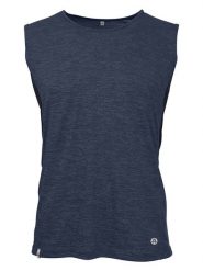 Maul Sport Top funkcyjny "Ammersee" w kolorze granatowym rozmiar: 52. Niebieskie t-shirty sportowe Maul Sport, bez wzorów, z materiału, bez ramiączek, outdoorowe. Za 97.45 zł.