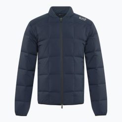 Kurtka męska EA7 Emporio Armani Golf Pro Padded. Niebieskie kurtki EA7 Emporio Armani, m, bez wzorów, z elastanu, bez kaptura. Za 1,129.00 zł.