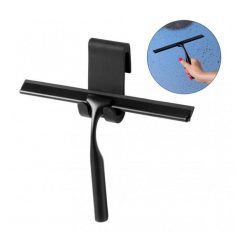 Ściągaczka do wody szyb okien kabiny prysznicowej czarna - yoka. Czarne wagi łazienkowe Yoka. W wyprzedaży za 54.90 zł.