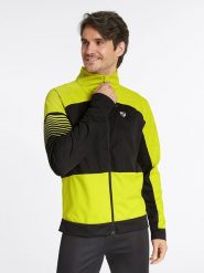 Ziener Kurtka funkcyjna "Nogah" w kolorze zielono-czarnym rozmiar: 48. Czarne kurtki outdoor i hardshell Ziener, bez wzorów, bez kaptura. Za 168.06 zł.