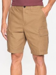 Billabong Szorty materiałowe Combat ABYWS00207 Khaki Regular Fit. Brązowe szorty Billabong, m, bez wzorów, z bawełny. Za 319.99 zł.