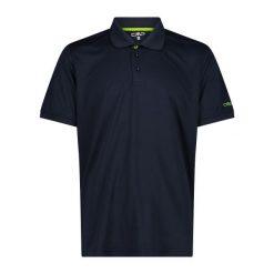 Polo CMP. Czarne koszulki polo CMP, na lato, m, bez wzorów, bez kołnierzyka, bez ramiączek. Za 159.00 zł.