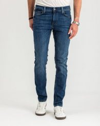 Spodnie Męskie Jeansowe Mustang Vegas Slim Denim Blue 1015045 5000 883, W32 L34. Niebieskie spodnie materiałowe Mustang, do pracy, l, bez wzorów, z bawełny, biznesowe, z standardowym stanem, długie. Za 219.99 zł.