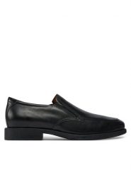 Geox Półbuty Uomo Federico U2257Z 00043 C9999 Czarny. Czarne eleganckie półbuty Geox, bez wzorów, ze skóry, bez obcasa, bez zapięcia. Za 699.99 zł.