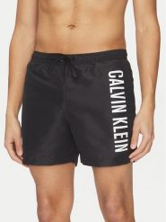 Calvin Klein Swimwear Szorty kąpielowe KM0KM01092 Czarny Regular Fit. Czarne kąpielówki Calvin Klein Swimwear, m, bez wzorów, z syntetyku. Za 209.99 zł.