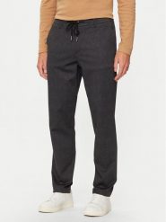 Hechter Paris Chinosy 25602 142381 Szary Tapered Fit. Szare eleganckie spodnie Hechter Paris, m, z syntetyku. Za 309.99 zł.