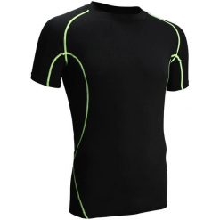 Koszulka kompresyjna Avento. Czarne odzież kompresyjna Avento, m, bez wzorów, na fitness i siłownię. Za 135.50 zł.