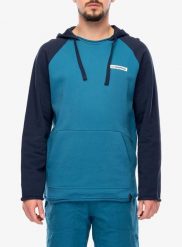 Bluza z kapturem La Sportiva Telendos Hoody. Niebieskie bluzy z kapturem La Sportiva, l, bez wzorów, z bawełny, z kapturem. Za 368.49 zł.