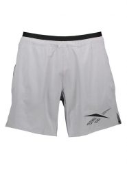 Reebok Szorty sportowe "Strength" w kolorze szarym rozmiar: L. Szare krótkie spodenki sportowe Reebok, l, bez wzorów. Za 109.78 zł.