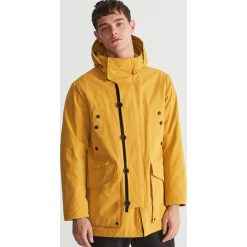Kurtka parka z kapturem - Żółty. Kurtki marki Reserved. Za 299.99 zł.