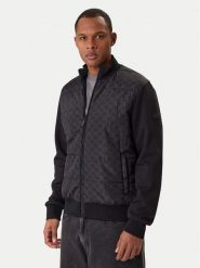 KARL LAGERFELD Kurtka bomber 505061 561527 Czarny Regular Fit. Czarne kurtki KARL LAGERFELD, m, bez wzorów, z syntetyku, bez kaptura. Za 1,429.00 zł.