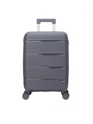 Semi Line Walizka kabinowa T5898-1 Szary. Szare walizki Semi-line, bez wzorów, z tworzywa sztucznego. Za 189.99 zł.