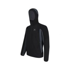 Kurtka trekkingowa męska Montura Premium Wind Hoody l. Czarne kurtki MONTURA, l, bez wzorów, bez kaptura. Za 999.99 zł.
