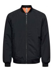 ONLY & SONS Kurtka "Josh" w kolorze czarnym rozmiar: XS. Czarne kurtki Only & Sons, xs, bez wzorów, bez kaptura. Za 149.31 zł.