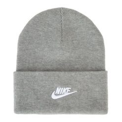 Czapka zimowa Nike Peak Futura Beanie. Szare czapki zimowe Nike, bez wzorów. Za 127.70 zł.