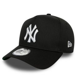 Czapka z daszkiem New Era. Czarne czapki z daszkiem New Era, bez wzorów. Za 119.99 zł.