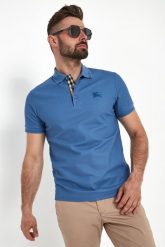 Polo męskie BURBERRY. Koszulki polo sportowe Burberry, l, bez wzorów, bez kołnierzyka, bez ramiączek. Za 1,959.00 zł.