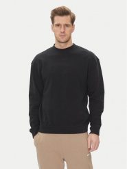 BOSS Bluza David Sweatshirt 50540505 Czarny Relaxed Fit. Czarne bluzy Boss, m, bez wzorów, z bawełny, bez kaptura. Za 269.99 zł.
