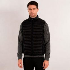 Kamizelka Zdrajcy Softee Czarna. Czarne kamizelki sportowe Softee, s, bez wzorów, z materiału, bez kaptura, na golfa. Za 191.99 zł.