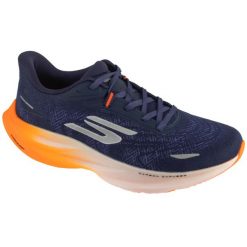 Buty do biegania męskie, SKX Aero Spark. Niebieskie buty do biegania Skechers, bez wzorów, bez zapięcia, do biegania, skechers sport. Za 569.99 zł.