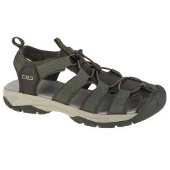 Sandały turystyczne CMP Sahiph. Zielone sandały CMP, z materiału, bez zapięcia. Za 209.99 zł.