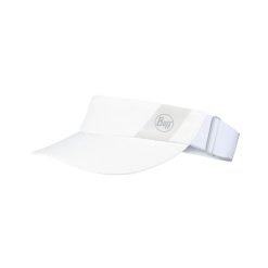 Czapka z daszkiem BUFF SPEED VISOR SOLID. Białe czapki z daszkiem Buff, bez wzorów, z poliesteru. Za 139.90 zł.