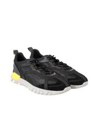 Geox Sneakersy "Grecale B" | U028ZB 04622 | Mężczyzna | Czarny, Grafitowy. Czarne buty sportowe casual Geox, bez wzorów, ze skóry, bez zapięcia. W wyprzedaży za 359.00 zł.
