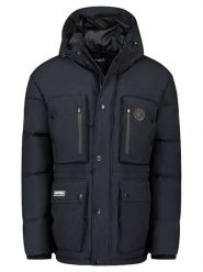 ANAPURNA Kurtka zimowa "Albertana" w kolorze czarnym rozmiar: XXL. Czarne kurtki ANAPURNA, na zimę, xxl, z aplikacjami, bez kaptura. Za 244.22 zł.