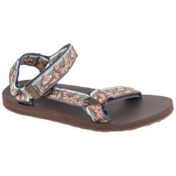 Sandały Teva Original Universal Sandals 1004006-DSC brązowe. Brązowe sandały z materiału, bez zapięcia. Za 391.03 zł.