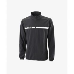Bluza tenisowa męska Wilson Team II Woven Jacket. Białe bluzy Wilson, m, bez wzorów, z tkaniny, bez kaptura. Za 259.00 zł.