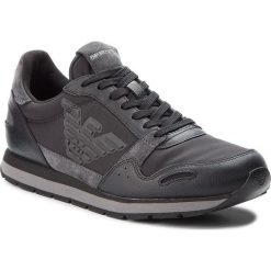 Sneakersy EMPORIO ARMANI - X4X215 XL454 B936 Black/Shark/Black. Buty sportowe casual marki Emporio Armani. W wyprzedaży za 509.00 zł.