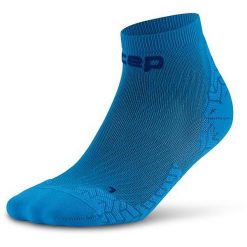 Męskie skarpety kompresyjne sportowe za kostkę low cut Core Run Ultralight CEP. Czerwone odzież kompresyjna CEP, bez wzorów, z elastanu. Za 64.00 zł.