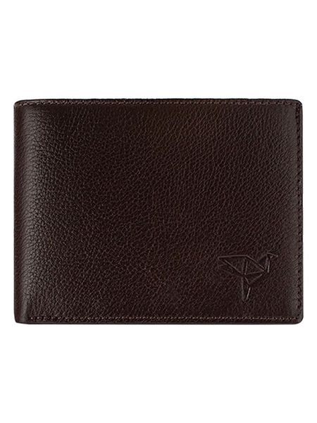 MORI Skórzany portfel w kolorze brązowym - 11 x 8 x 2 cm rozmiar: onesize. Brązowe portfele MORI, bez wzorów, z materiału. Za 100.99 zł.