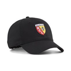 Czapka z daszkiem RC Lens Essentials PUMA. Białe czapki z daszkiem Puma, bez wzorów, ze lnu. Za 99.00 zł.