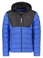 Geographical Norway Kurtka pikowana "Batilo" w kolorze niebieskim rozmiar: XXL. Niebieskie kurtki Geographical Norway, xxl, bez wzorów, bez kaptura. Za 203.02 zł.