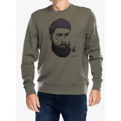 Bluza bez kaptura męska Super.natural Sn Sailor Crew. Zielone bluzy super.natural, m, bez wzorów, bez kaptura. Za 386.99 zł.