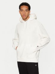 Champion Bluza 220274 Biały Relaxed Fit. Białe bluzy Champion, m, bez wzorów, z bawełny, bez kaptura. Za 169.99 zł.
