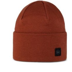 Czapka BUFF KNITTED BEANIE NIELS. Czerwone czapki zimowe Buff, bez wzorów. W wyprzedaży za 95.94 zł.