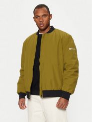 Champion Kurtka bomber 220344 Zielony Regular Fit. Zielone kurtki Champion, l, bez wzorów, z syntetyku, bez kaptura. Za 339.99 zł.