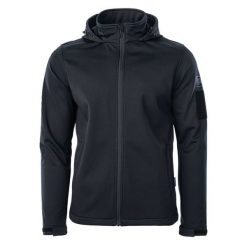 Kurtka męska Softshell Magnum Cervus - czarna, Rozmiar XL. Czarne kurtki MAGNUM, m, bez wzorów, z materiału, bez kaptura. Za 224.99 zł.