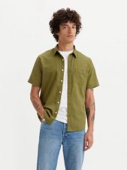 Levi's Koszula w kolorze khaki rozmiar: XS. Brązowe koszule Levi's®, s, bez wzorów, bez kołnierzyka, bez ramiączek. Za 61.46 zł.