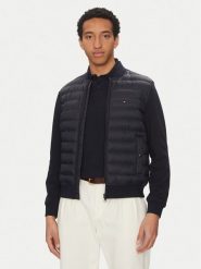 Tommy Hilfiger Kurtka bomber MW0MW38674 Granatowy Regular Fit. Niebieskie kurtki Tommy Hilfiger, m, bez wzorów, z syntetyku, bez kaptura. Za 719.99 zł.