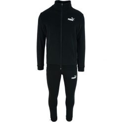 Dres Clean Rozmiar XL Czarny - 585841-01. Czarne komplety dresowe Puma, m, bez wzorów, z bawełny, bez ramiączek. Za 437.74 zł.