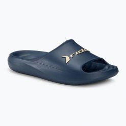 Klapki męskie RIDER Rzero Slide. Niebieskie klapki Rider, z materiału. Za 119.99 zł.
